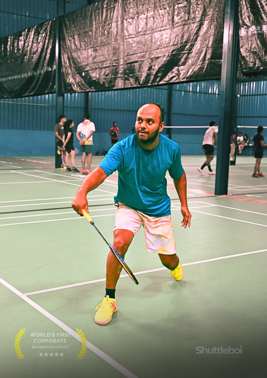 Amiya Behera (Gallagher) Claims 35+ Men’s Singles Title at Rajyotsava Cup