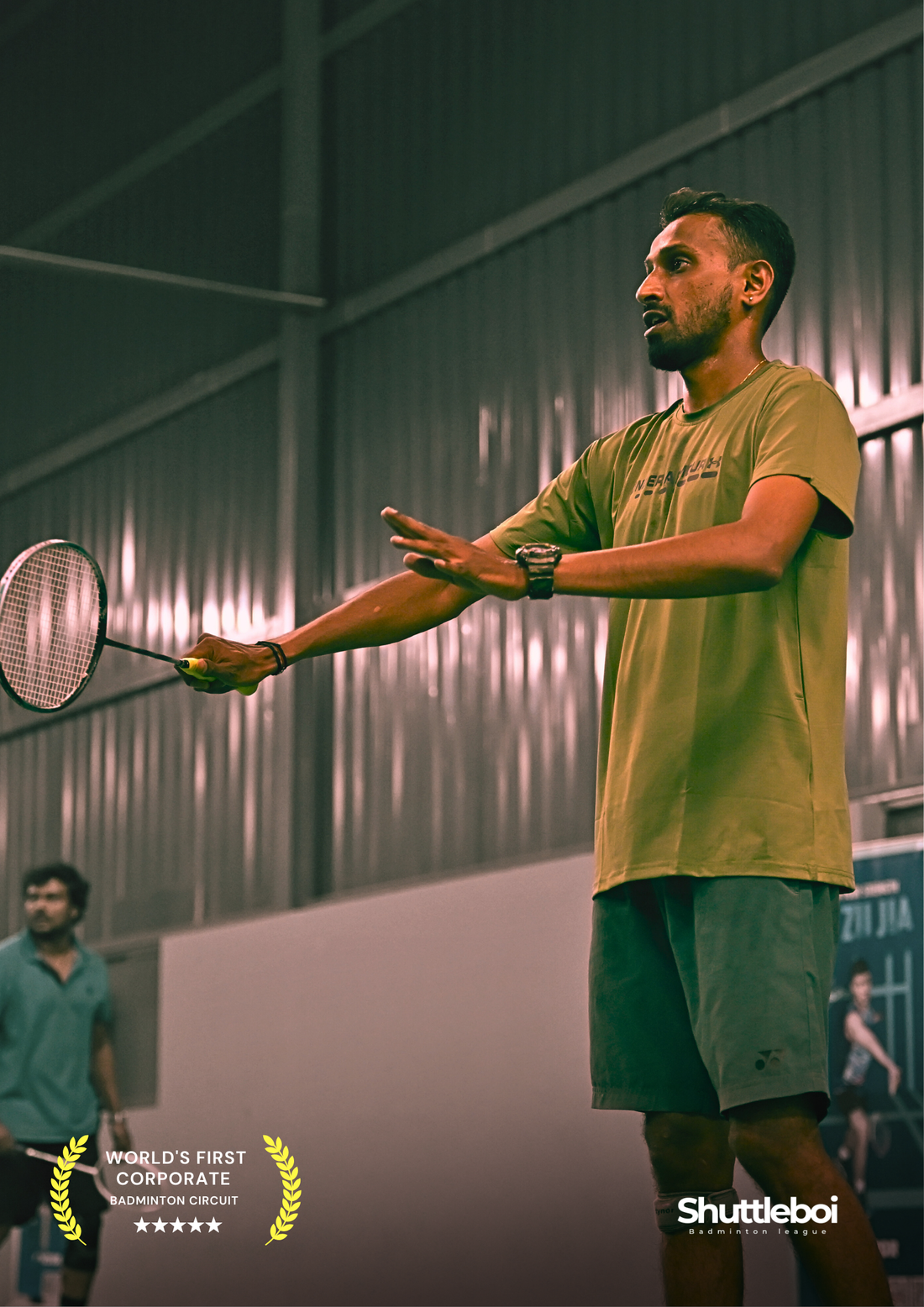 Harsha Kumar (LSEG) Clinches Men’s Singles Title at Season-Ending Rajyotsava Cup