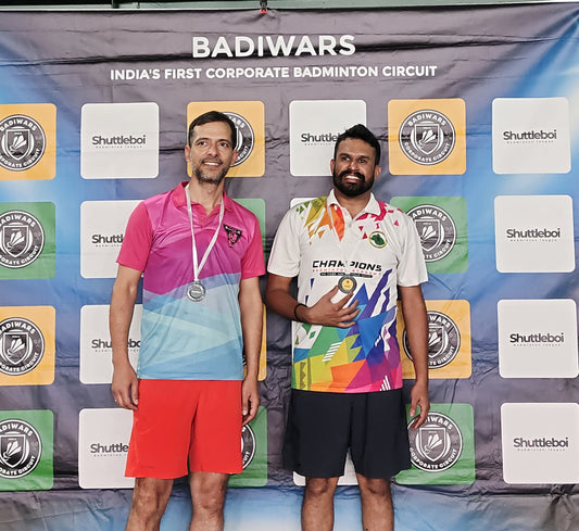 Dell Technologies Finish Rajyotsava Cup with Podium Presence in 35+ Men’s Doubles