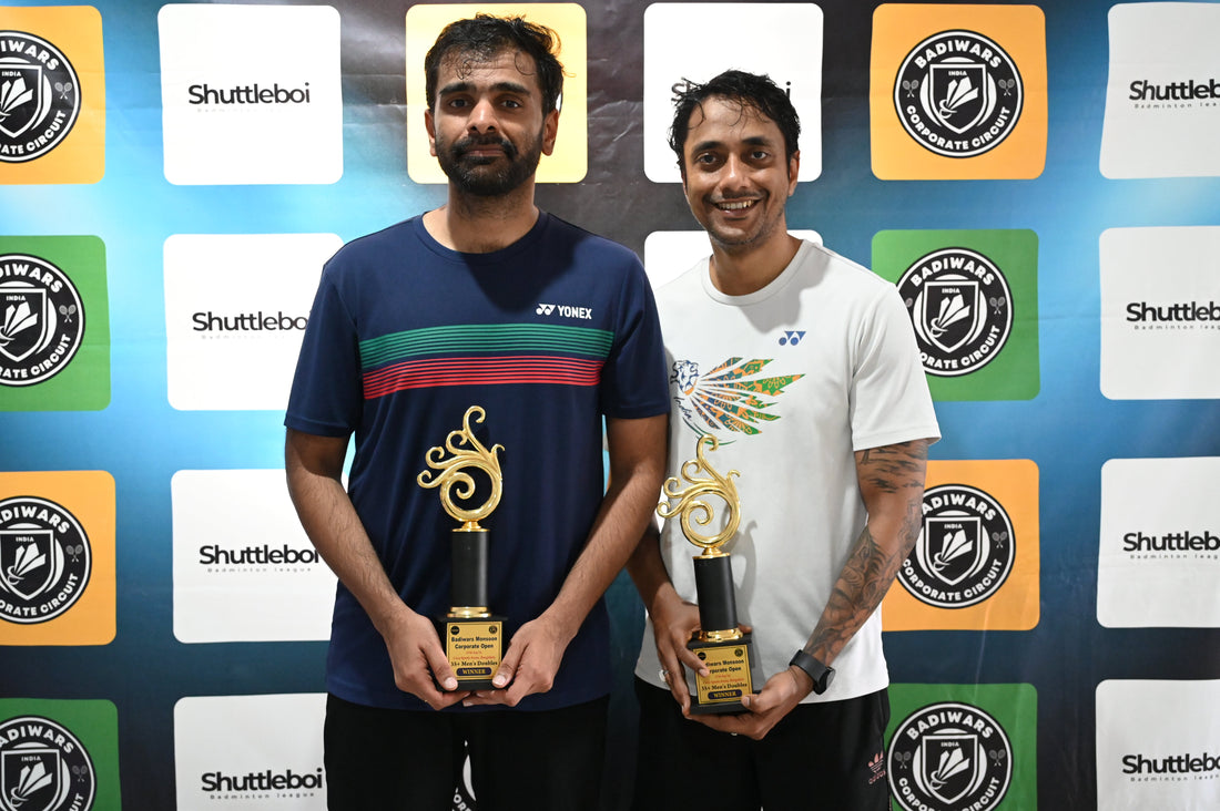 Ritwik Venkatesh & Sudhip Mohan Stamp Their Authority Once Again in 35+ Men’s Doubles