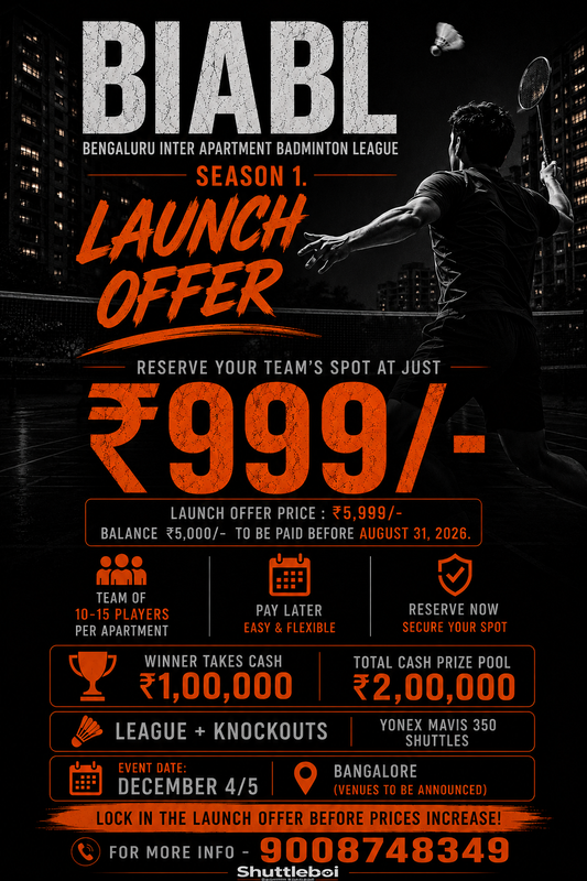 BIABL Season 1 - Launch Offer